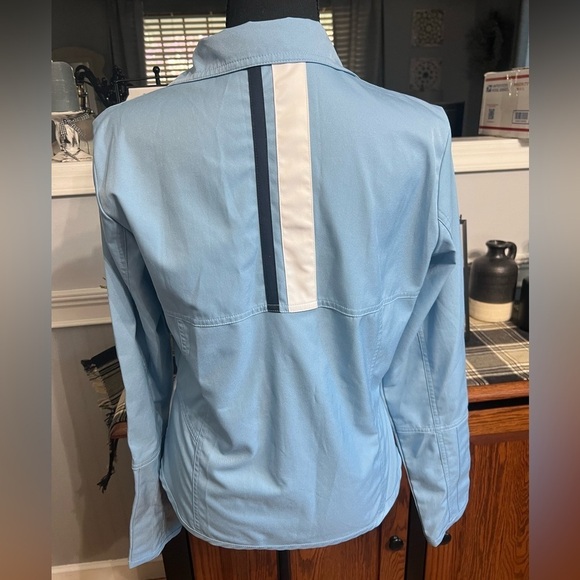 EUC- Nike Women’s Light Blue Full Zip Track, Run, Gym  Size M - Picture 4 of 9